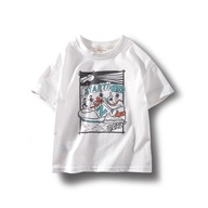 Dziecko Odzież T-shirty cute alfabetu Prints Proste B380-29