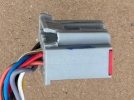 FORD FIESTA MK8 2017-2023 mirror left 10PIN FROZEN WHITE