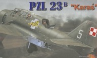 Samolot model do sklejania PZL 23B Karaś 1:72 ZTS Plastyk S063 24H