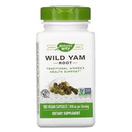 Chrumkavý koreň Nature's Way Wild Yam Root 425 mg 180 kapsúl