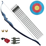 ZESTAW ŁUK STRZAŁY 40LBS TRENING POLOWANIE ZABAWA