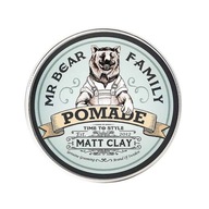 Mr. Bear Family Pomade Matt Clay matująca pomada do włosów 100g