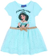 Seledinové, tylové šaty Princezná Jazmín, Aladdin Disney 122 cm