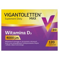 Vigantoletten Max 4000 j.m. 120 tabletek