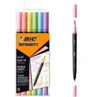 Pasztell ECSET FILCTOLL KÉTOLDALAS 6 db Bic FILCTOLL