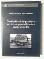 Obowiązki radców prawnych w zakr. praniu pieniędzy