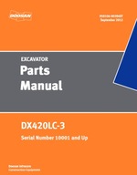 Doosan DX420LC-3 Parts Manual