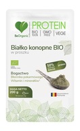 Konopný proteín BIO prášok 200g BeOrganic