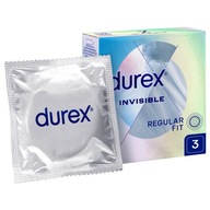 Super cienkie prezerwatywy Durex Invisible cieńsze