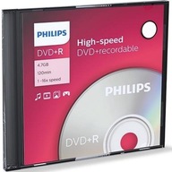 Philips Płyta DVD+R 4,7GB 16X SLIM