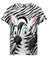 Dr.Crow Detské tričko T-Shirt Jungle Zebra 134/140 (8-10Y)