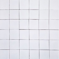 Keramické dlaždice biele 10x10 cm 90 ks, kuchynské dlaždice - Blanco Puro