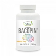 BACOPIN Extrakt 20% Bacopa Monnieri Nervový systém 390mg 100 Kaps NatVita