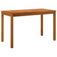 vidaXL Záhradný stôl, 110x55x67 cm, masívne akáciové drevo