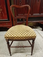 Krzesło Ludwik Filip mahoń