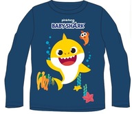 TRIČKO TSHIRT BLÚZKA BABY SHARK DĹŽKA RUKÁV 92