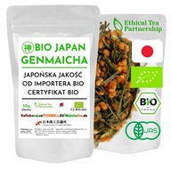 BIO Herbata zielona JAPOŃSKA Genmaicha 100g
