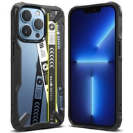 Etui pancerny pokrowiec z ramką iPhone 13 Pro Fusion X Design Ticket band c