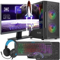 ZESTAW RGB DO GIER CORE i5 RX 580 16GB SSD MONITOR