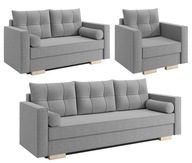 Zestaw wypoczynkowy RIO 3+2+1 kanapa sofa fotel