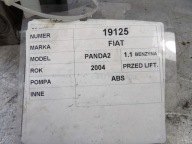 Fiat Panda II Pompa ABS 0265231312 46802215