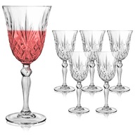 Poháre na šampanské víno voda krištáľ komplet | RCR Melódia 210ml 6ks