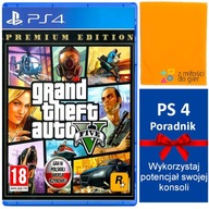 PS4 GTA V GRAND THEFT AUTO PREMIUM EDITION Polskie Wydanie Po Polsku PL