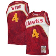 Dres Spud Webb Atlanta Hawks Mitchell, 104-110