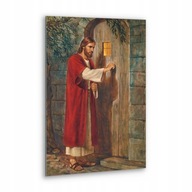Obraz Tvrdené sklo Ježiš Klopanie na Dvere 20x30