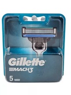 GILLETTE MACH 3 WKŁADY OSTRZA DO MASZYNKI DO GOLENIA 3 - OSTRZOWE 5 SZTUK