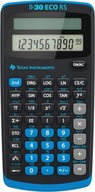 Kalkulator naukowy szkolny Texas TI-30 ECO RS 10 - cyfrowy wyświetlacz