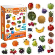 Sada vzdelávacích magnetov Ovocie - pre deti