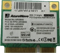 Karta sieciowa WIFI MSI CX61 2QF AzureWave AR5B95