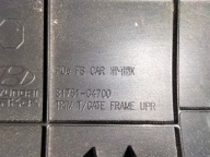 cover cap bonnet boot rear part HYUNDAI I30 3 III 17- FASTBACK