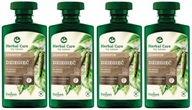 4 x HERBAL CARE SZAMPON DO WŁOSÓW DZIĘGIEĆ 330 ML Keratyna Regeneracja