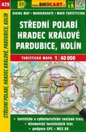 SREDNI POLABI HRADEC KRALOVE PARDUBICE MAPA TURYSTYCZNA 429 SHOCART