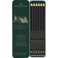 Ołówki Pitt Graphite Matt - Faber-Castell - 6 szt.