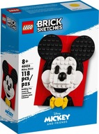 LEGO BRICK SKETCHES 40456 MYSZKA MICKEY RAMKA