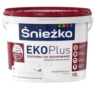 Śnieżka EKO PLUS biela farba 10L + ZADARMO