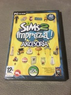 The Sims 2: impreza ! Akcesoria. PC PL Nowa folia