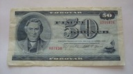 Banknot Wyspy Owcze, 50 koron 1949