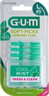 GUM SOFT-PICKS COMFORT FLEX MEDZIZUBNÁ ČISTIČKA LARGE L 40ks