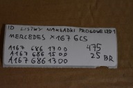 IDEALNE mouldings caps threshold LED MERCEDES X167 GLS 1