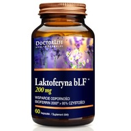 Doctor Life Laktoferyna bLF 100mg suplement diety wspomagający odporność 60