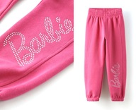 ZARA spodnie dresowe joggery joggersy Barbie