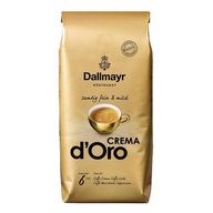 Kawa ziarnista, kawa w ziarnach Arabica i robusta Dallmayr CREMA D'Oro 1kg