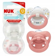 NUK CLASSIC SIGNATURE SILIKONOWY SMOCZEK 0-6M 0M+