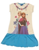 Dievčenské šaty Frozen Elza a Anna 134cm