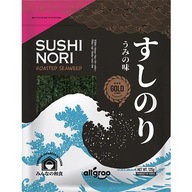 Nori Morské riasy na sushi Gold 125g Allgroo 50 ks originál kuchyňa ázij