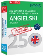 250 ćwiczeń z gramatyki Angielski + 250 zagadek Praca zbiorowa